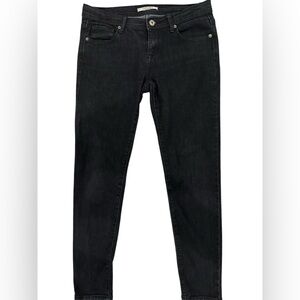 2.1 Denim Women's Dark Black Skinny Jeans -Sz 29x29